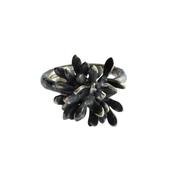 Folia Oxidised Silver Ring image