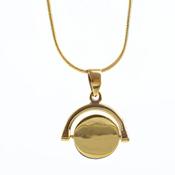 Gold Plate Spinning Disc