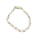 Intertwined Oval Twist Link Bracelet image
