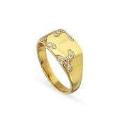 Iced Signet Ring image