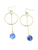 Kea Earrings with Sodalite Drop