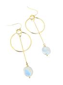 Kea Earrings with Freshwater Pearl Drops