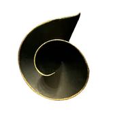 Large Matt Swirl Adjustable Ring