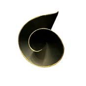 Large Matt Swirl Adjustable Ring image