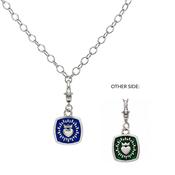 Double Sided Keith Haring Pendant with Chunky Chain image