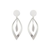 Leaf Shaped Dangle Earrings image