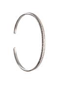 Stone &amp; Sea Silver Bangle