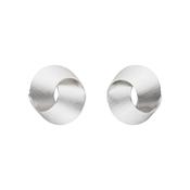 Silver Knot Earrings