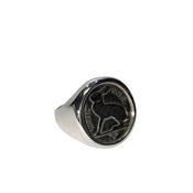 The Hare Silver Signet Ring image