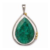 Poppy Pendant Large in various gemstones image