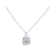 Keith Haring Inspired Claddagh Necklace image