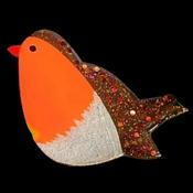 Robin Pin Brooch
