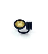Vibe Gold Dome &amp; Cube Ring