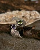 Amethyst &amp; Peridot Faerie Tale Ring image