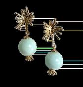Azure Bloom Earrings image