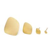 Freeform Wing Studs Gold