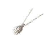 Pine Cone Long Necklace (silver or gold)