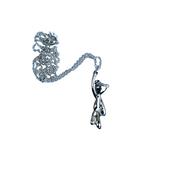 Teddy Bear Silver Pendant image