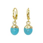 Turquoise Drop Earrings image