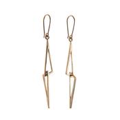 Le Cheile Drop Earrings 9ct Yellow Gold