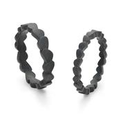 Kimana Oxidised Silver Single Wing Ring