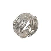 Molten Ring Silver image