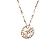 Flow Pendant Small 9ct Yellow Gold