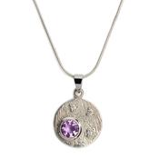 Celeste Necklace in Silver &amp; various gemstones image