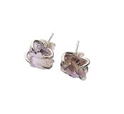 Raw Ametrine Stud Earrings