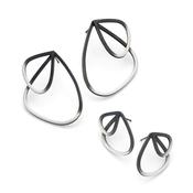Two Tone Double Wing Studs image