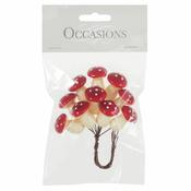 Mini Toadstools on Wire