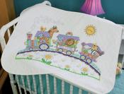 Stamped Cross Stitch: Baby Express image