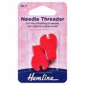 Hemline Needle Threader with cutter
