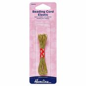 Beading Cord Elastic - Gold image