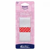 40mm White Elastic image