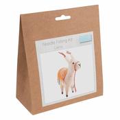 Mini Needle Felting Kit Llama image