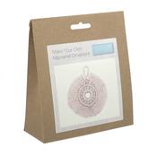 Macrame Kit: Decoration: Wreath: Natural