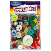 Crafty Bitz Asst Craft Buttons image