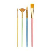 4 Nylon Paint Brushes