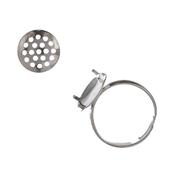 Ring w/Sieve - Silver 1pk image