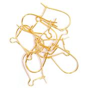 Ear Wire - Kidney Gilt 10pk