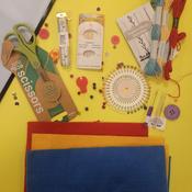Sewing Kit With Fabric image