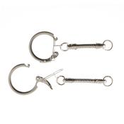 Key Rings Chrome 2pcs image