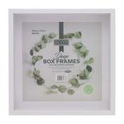 White Deep Box Frames 25cm x 25cm