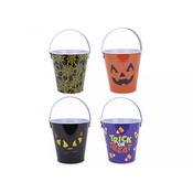 Halloween Tin Candy Buckets