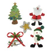 Craft Embellishment: Christmas Multi Pk of 5