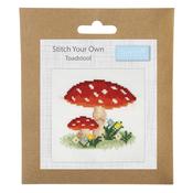 Mini Cross Stitch Kit Toadstool image