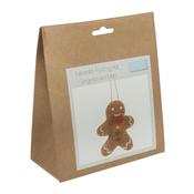 Needle Felting Kit: Gingerbread Man