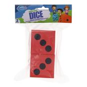 Jumbo Foam Dice 2 pces