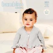 Stylecraft Bambino DK Knitting Pattern (9501) image